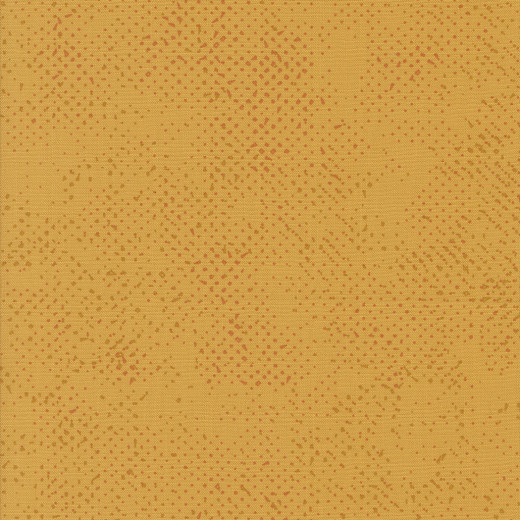 Moda Baumwollstoff - Zen Chic Spotted - Simply Cozy - Dijon